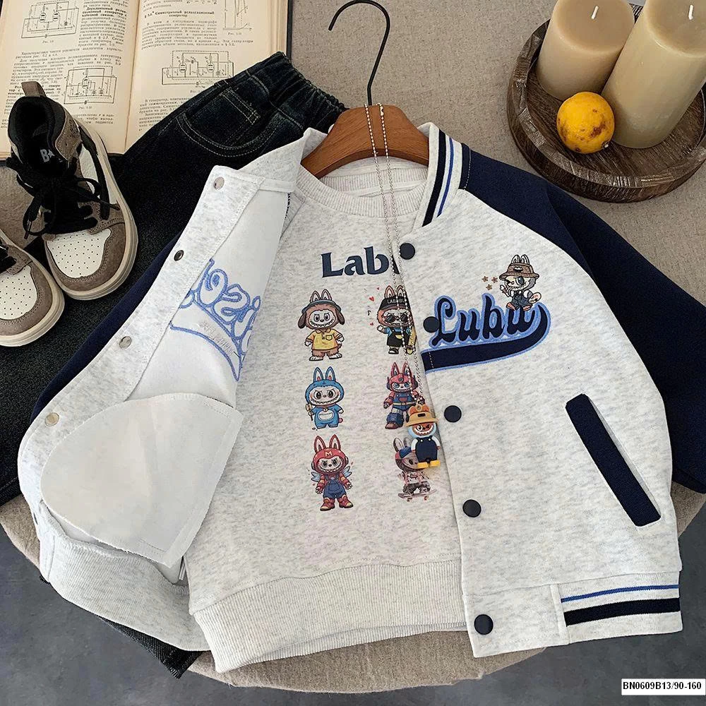 ÁO KHOÁC BÒNG CHÀY LABUBU