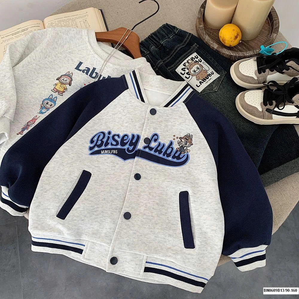 ÁO KHOÁC BÒNG CHÀY LABUBU