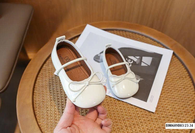 GIÀY BÚP BÊ NƠ DA BÓNG