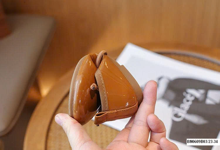 GIÀY BÚP BÊ NƠ DA BÓNG