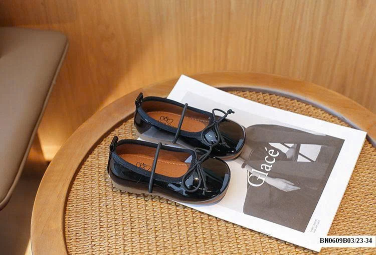 GIÀY BÚP BÊ NƠ DA BÓNG