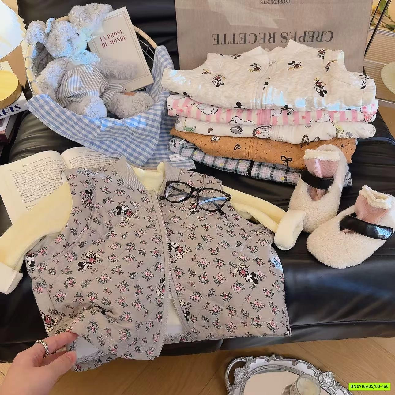 KHOÁC GILE TRẦN TRÁM HỌA TIẾT