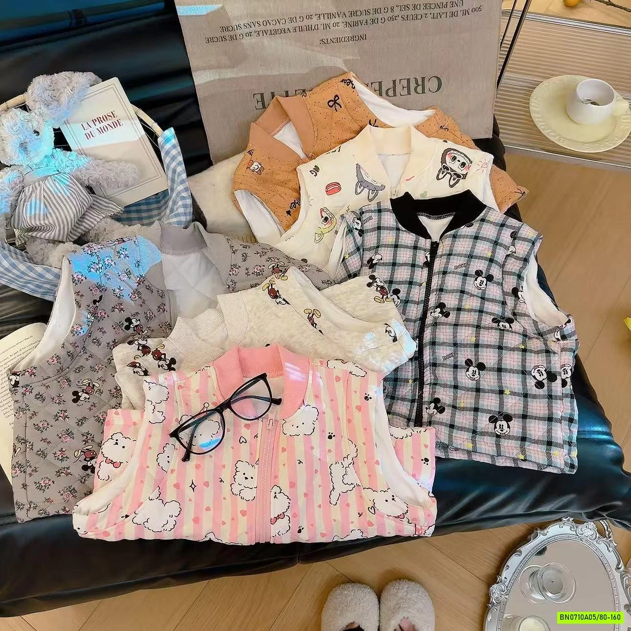 KHOÁC GILE TRẦN TRÁM HỌA TIẾT