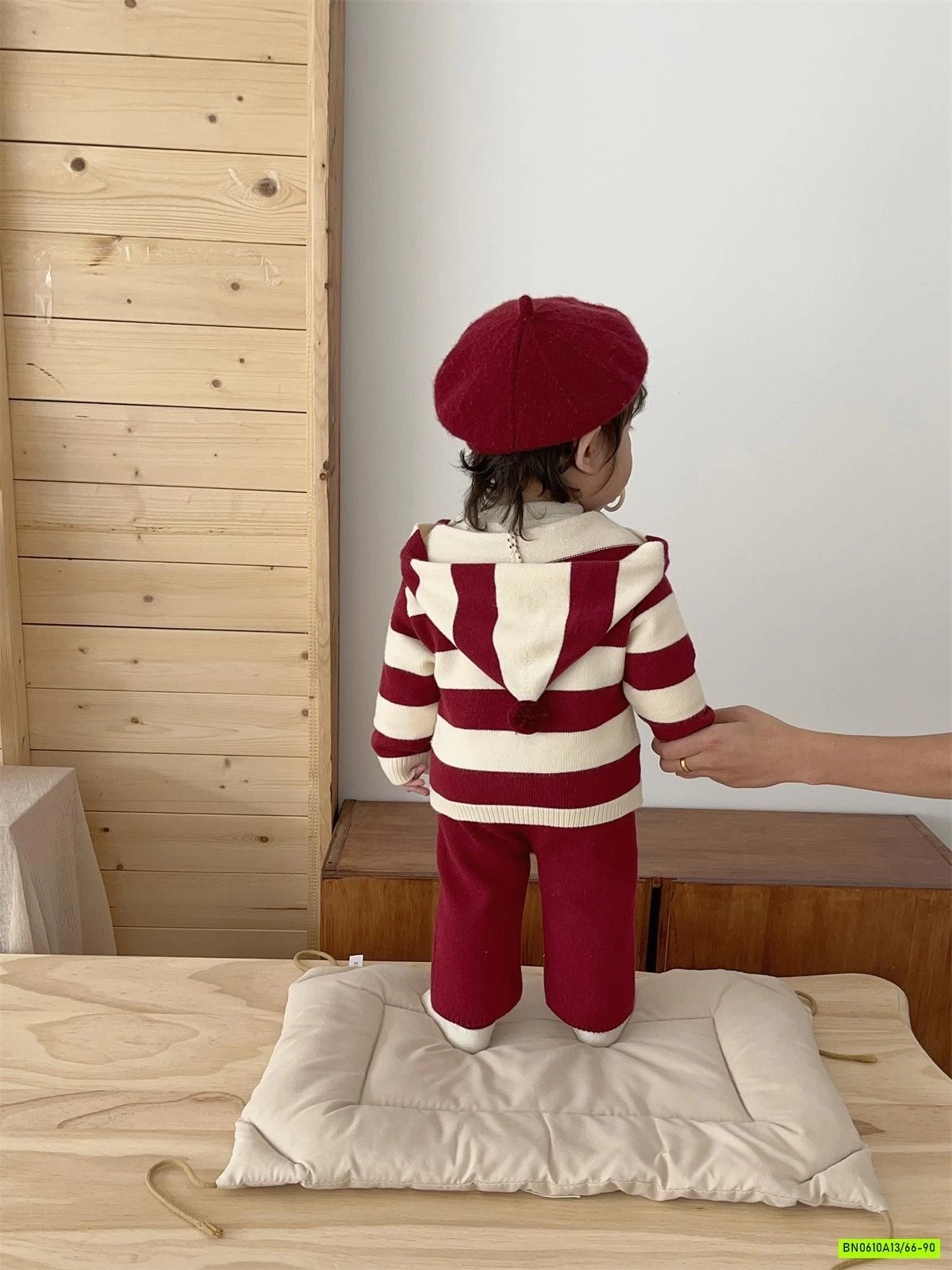 SÉT YẾM LEN + KHOÁC KẺ SZ NHÍ