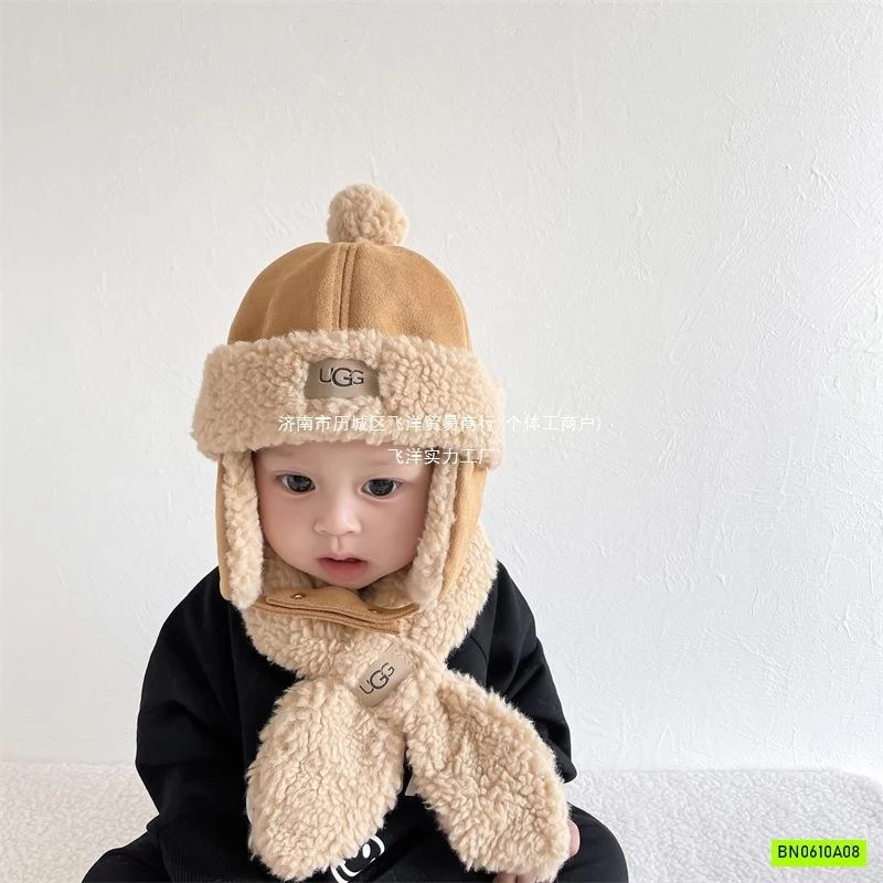 SÉT MŨ LÔNG CỪU KÈM KHĂN