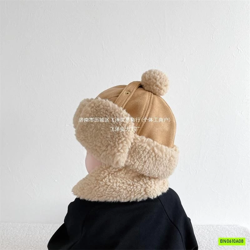 SÉT MŨ LÔNG CỪU KÈM KHĂN