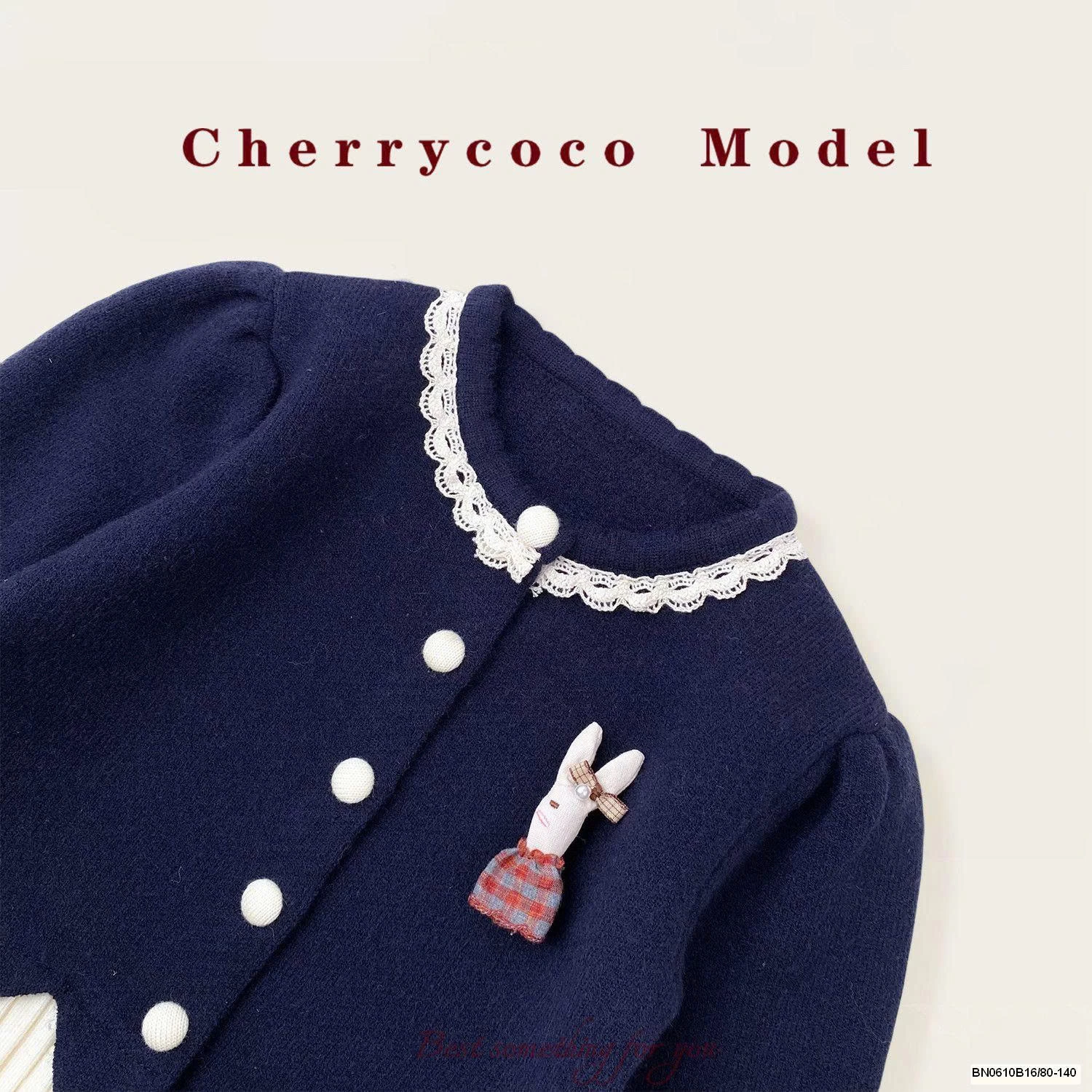 ÁO LEN GẮN THỎ CHERY COCO