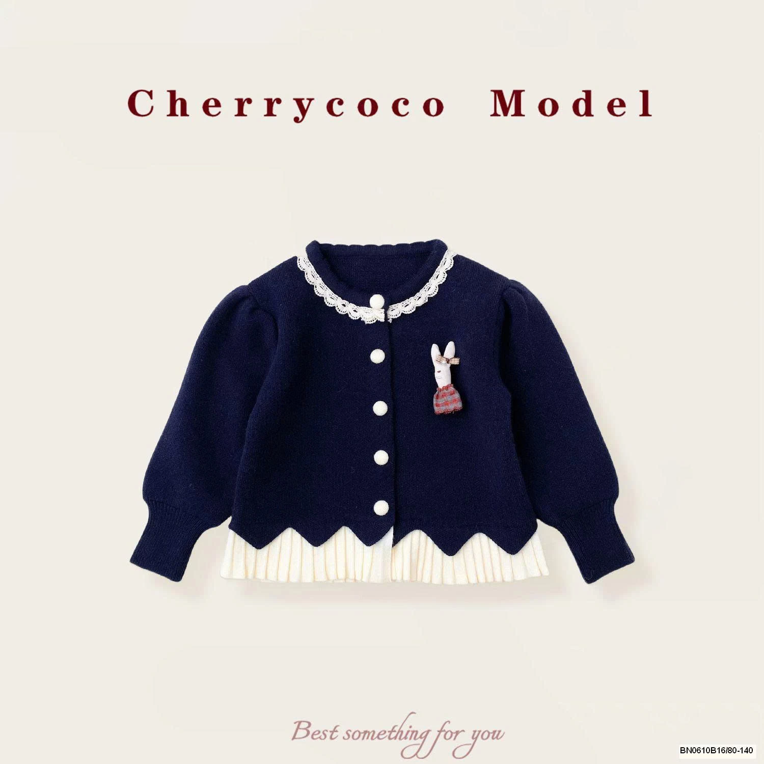 ÁO LEN GẮN THỎ CHERY COCO