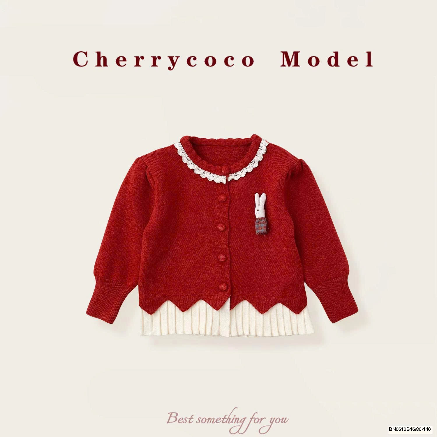 ÁO LEN GẮN THỎ CHERY COCO