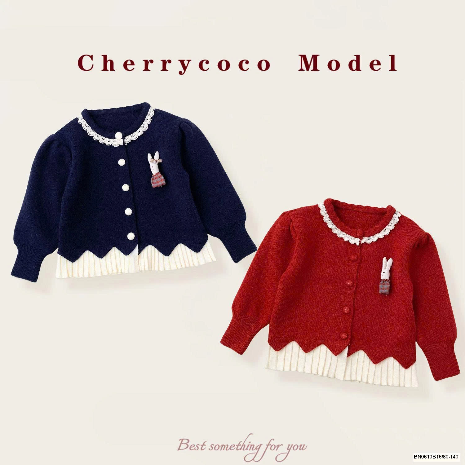 ÁO LEN GẮN THỎ CHERY COCO