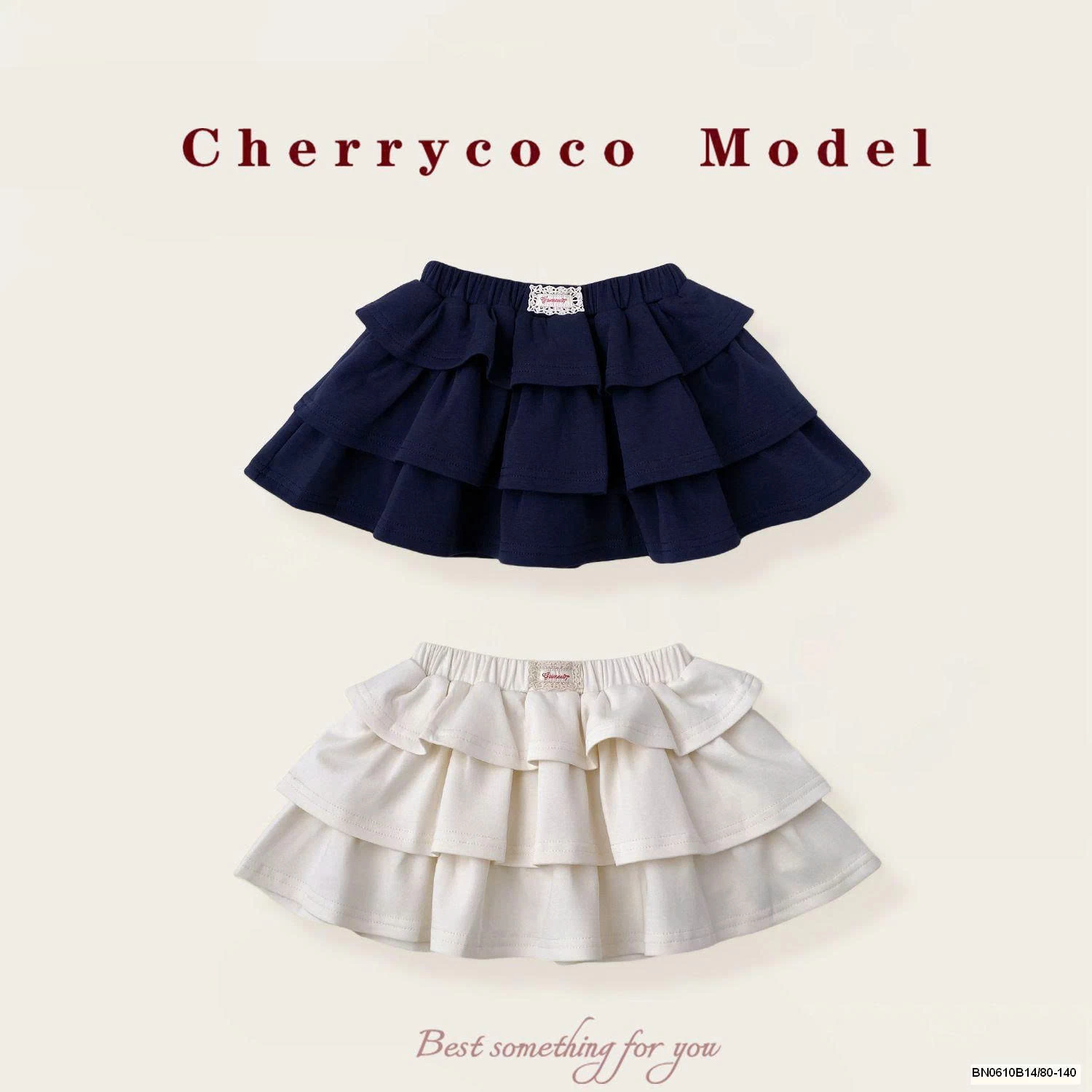 CHÂN VÁY 3 TẦNG BÉ GÁI