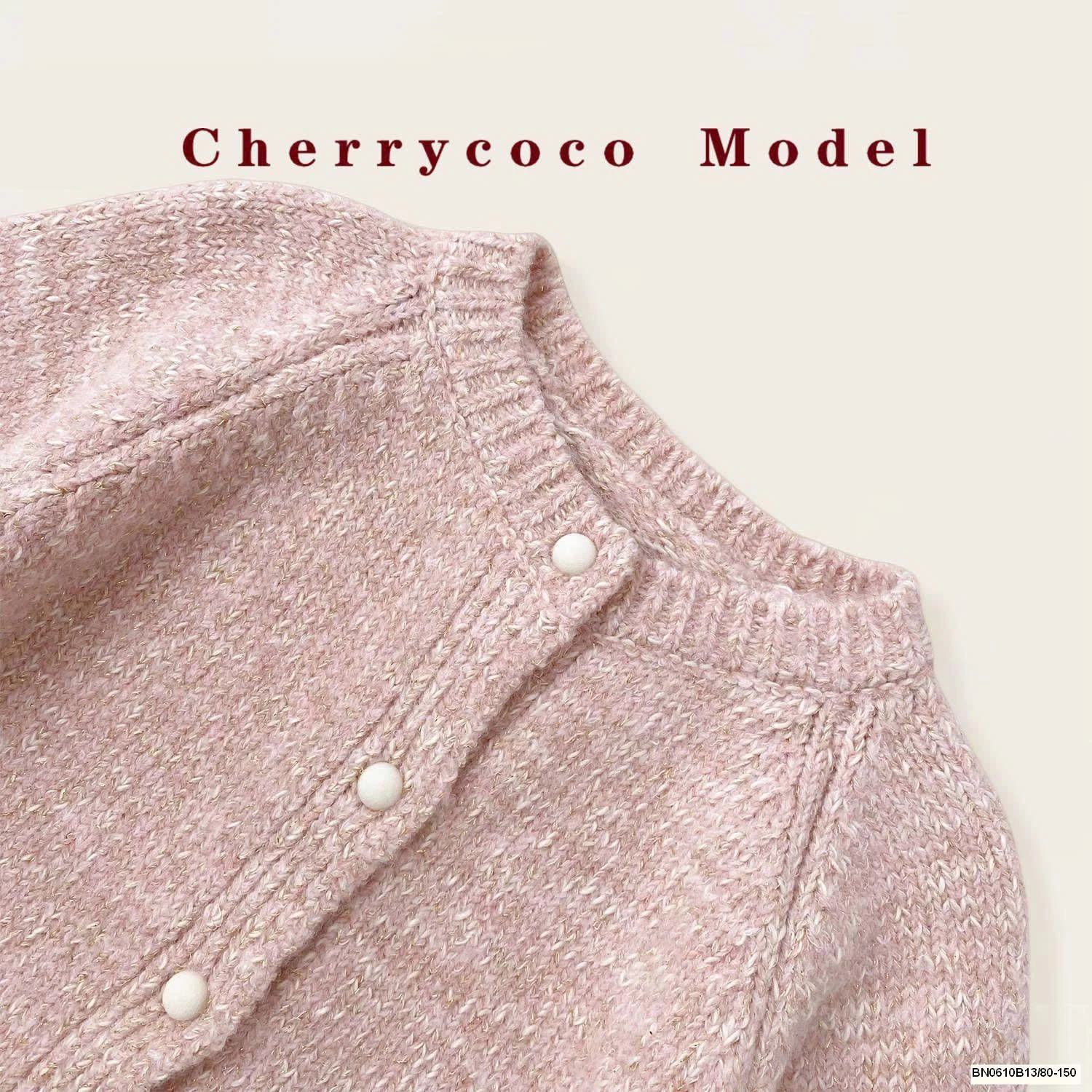 ÁO KHOÁC LEN CHERYCOCO DỄ THƯƠNG