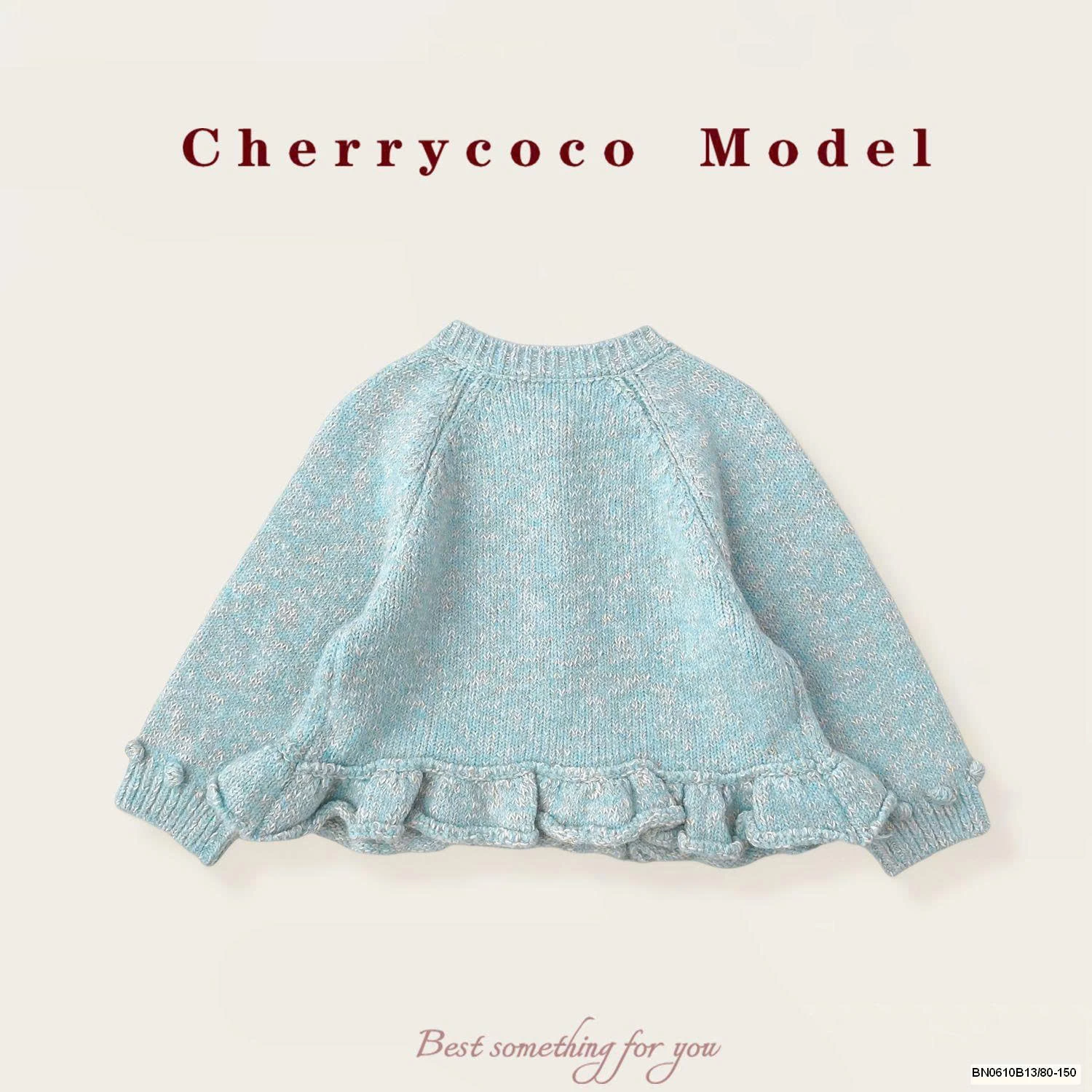 ÁO KHOÁC LEN CHERYCOCO DỄ THƯƠNG