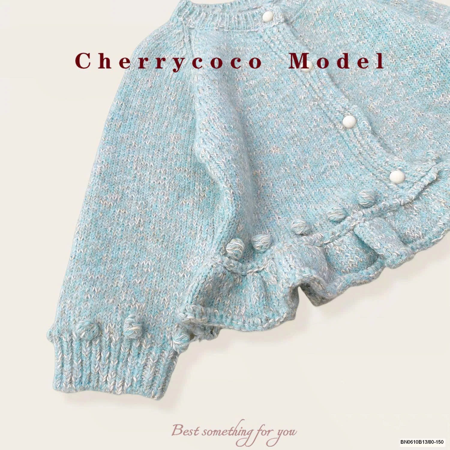 ÁO KHOÁC LEN CHERYCOCO DỄ THƯƠNG