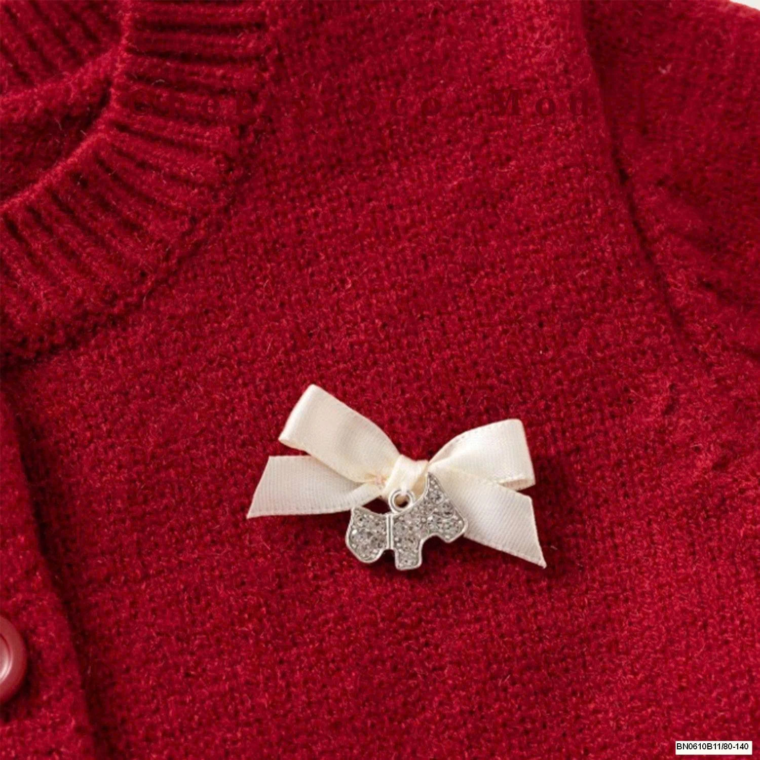 ÁO LEN NƠ PHỐI CARO CHERRYCOCO