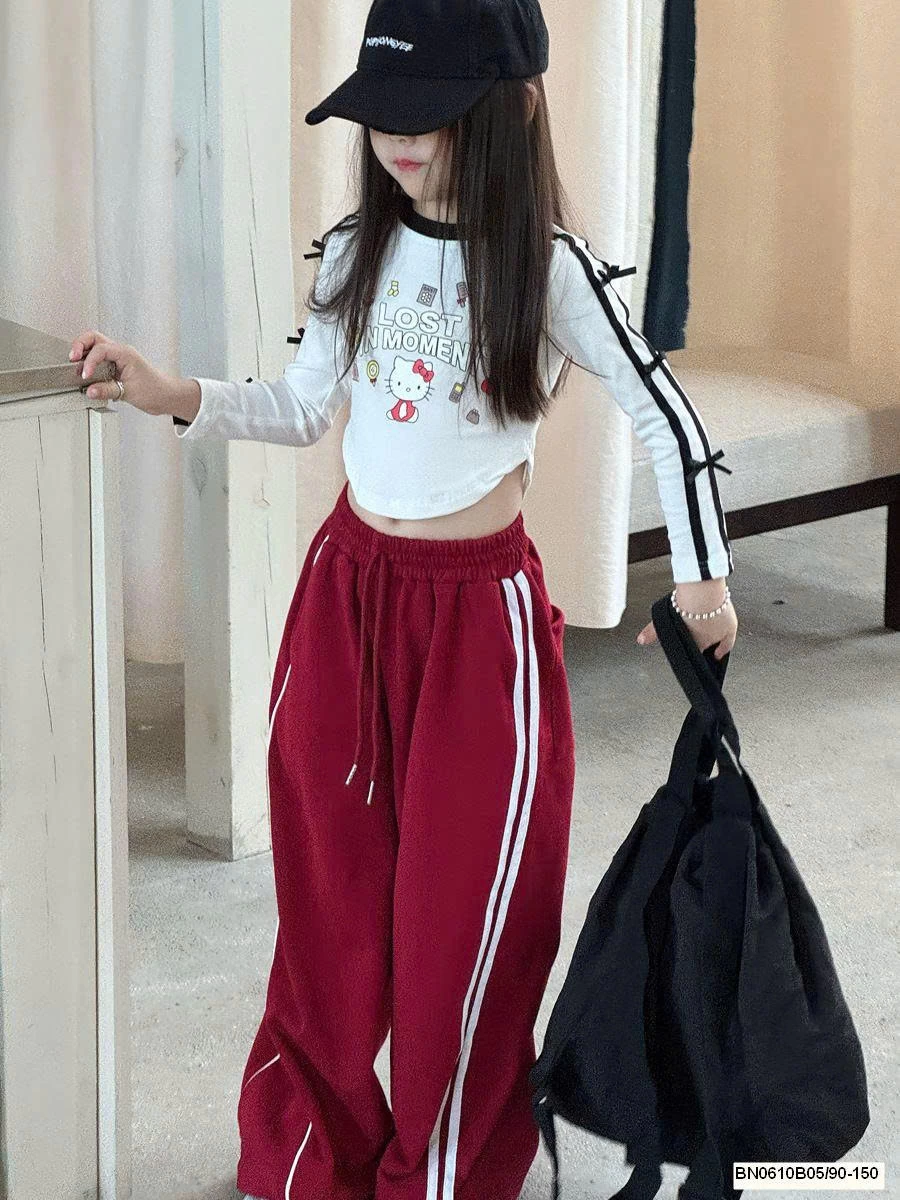 ÁO CROPTOP ĐUÔI TÔM KITTY