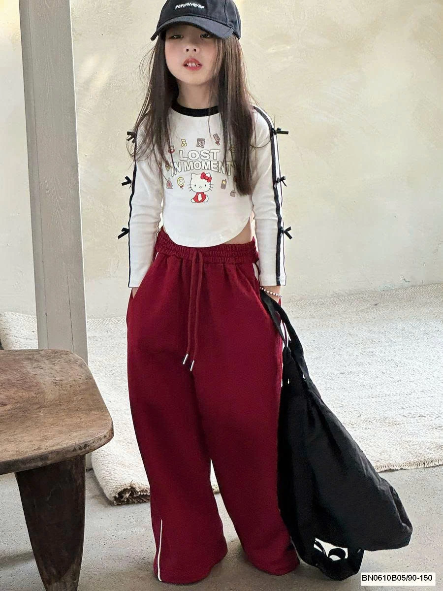 ÁO CROPTOP ĐUÔI TÔM KITTY