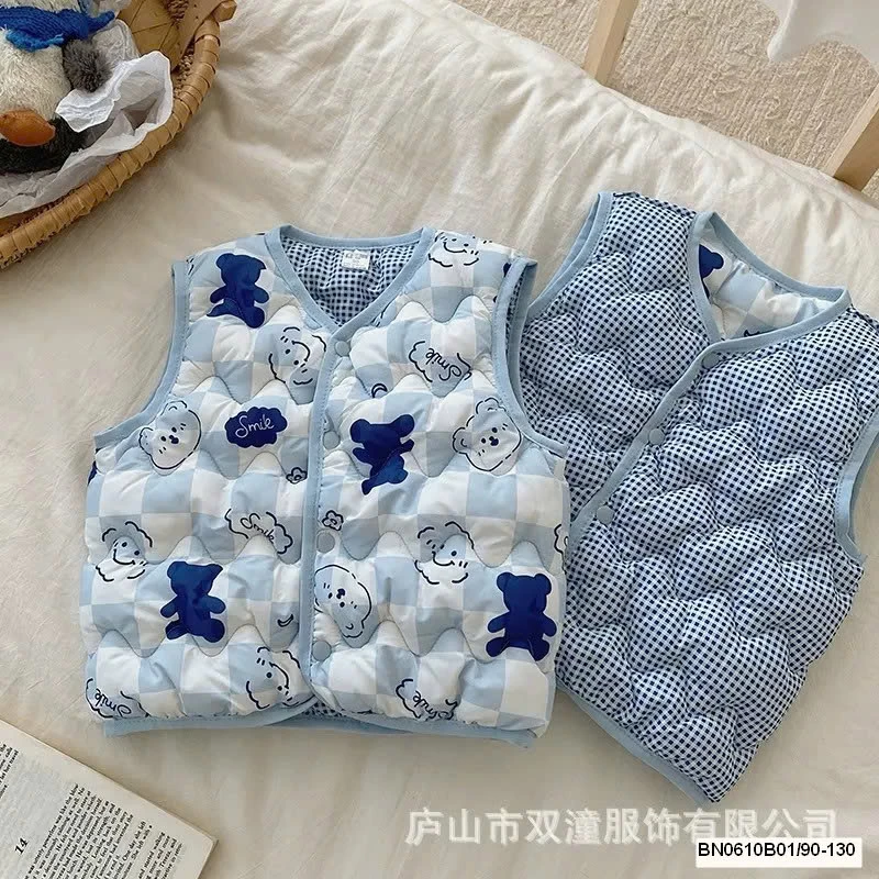 ÁO GILE PHAO 2 MẶT HỌA TIẾT