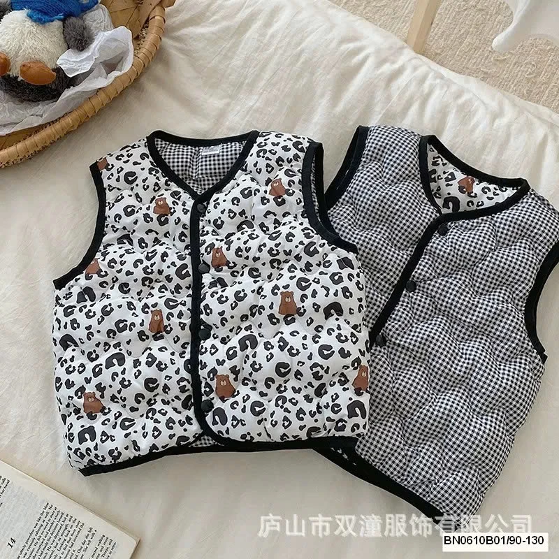 ÁO GILE PHAO 2 MẶT HỌA TIẾT