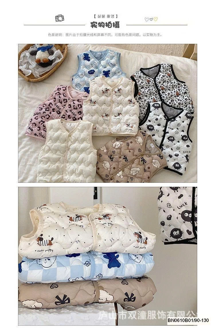 ÁO GILE PHAO 2 MẶT HỌA TIẾT