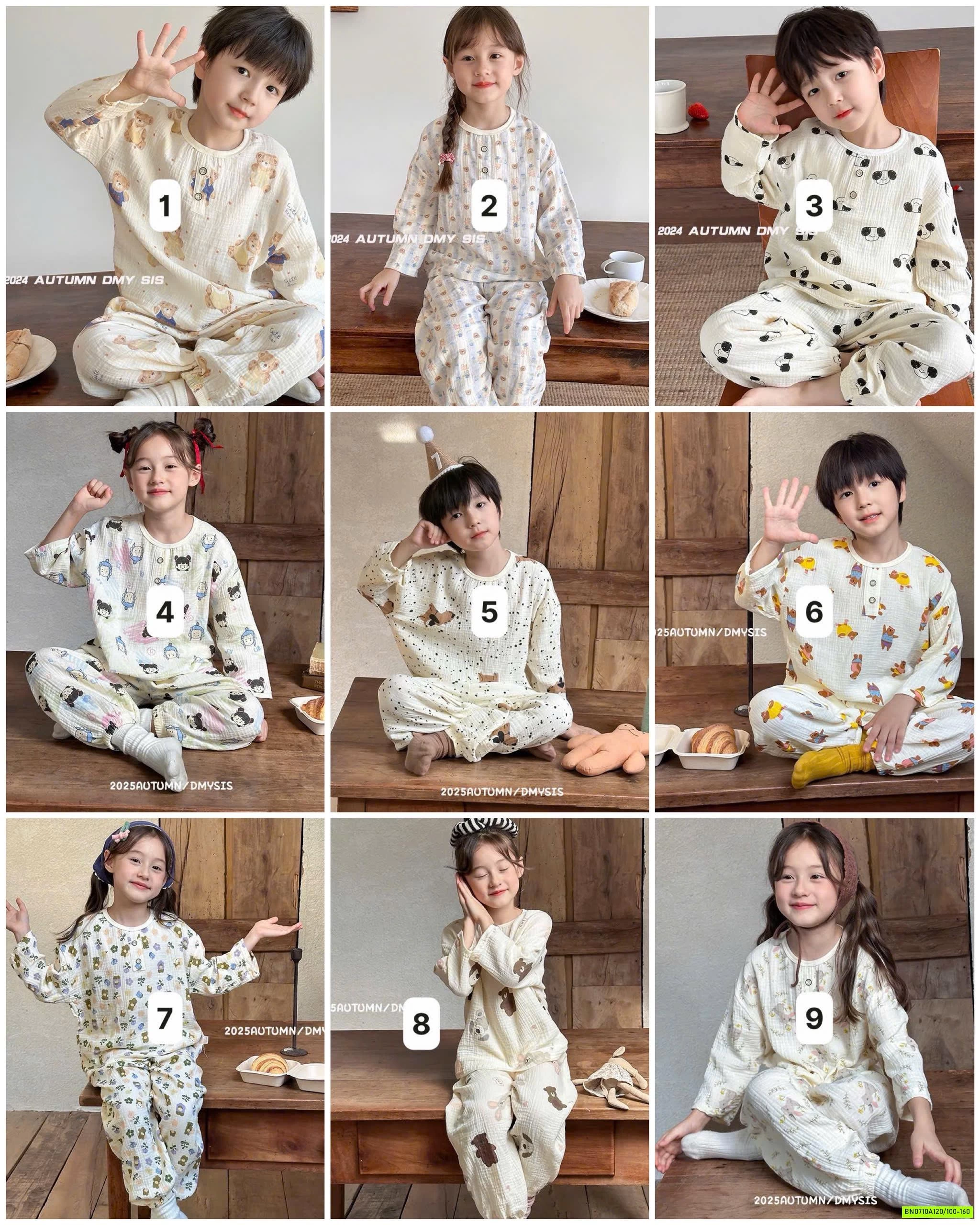 BỘ ĐŨI MẶC NHÀ HỌA TIẾT MYSIS