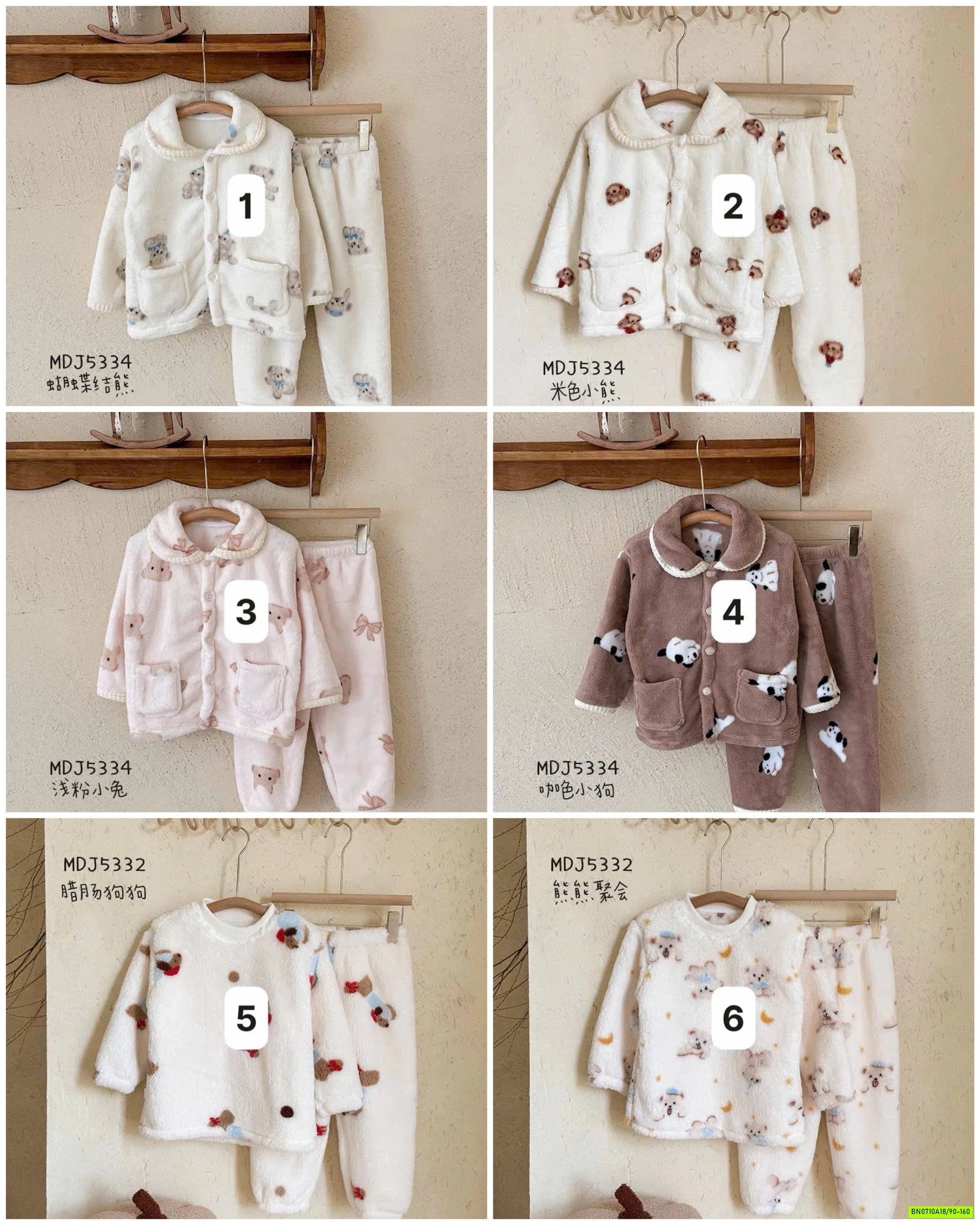 PIJAMA BĂNG LÔNG KUTE