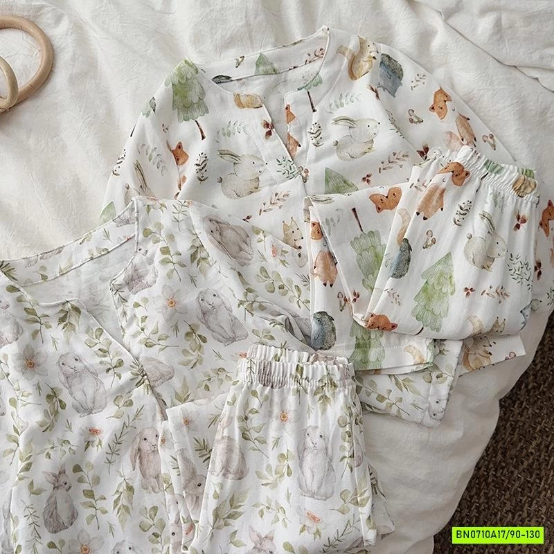 BỘ DÀI TAY XÔ ĐŨI SỢI TRE