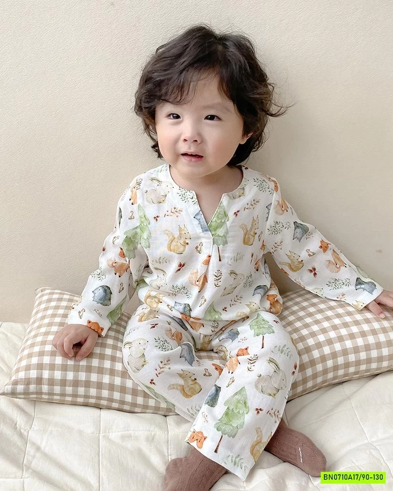 BỘ DÀI TAY XÔ ĐŨI SỢI TRE