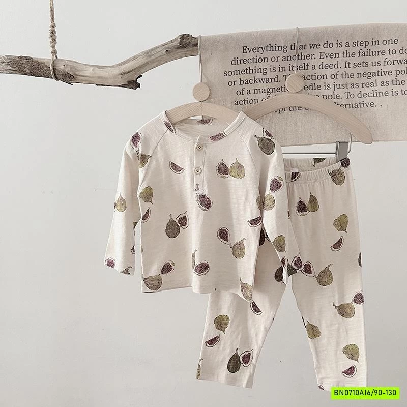 BỘ COTTON XƯỚC HỌA TIẾT