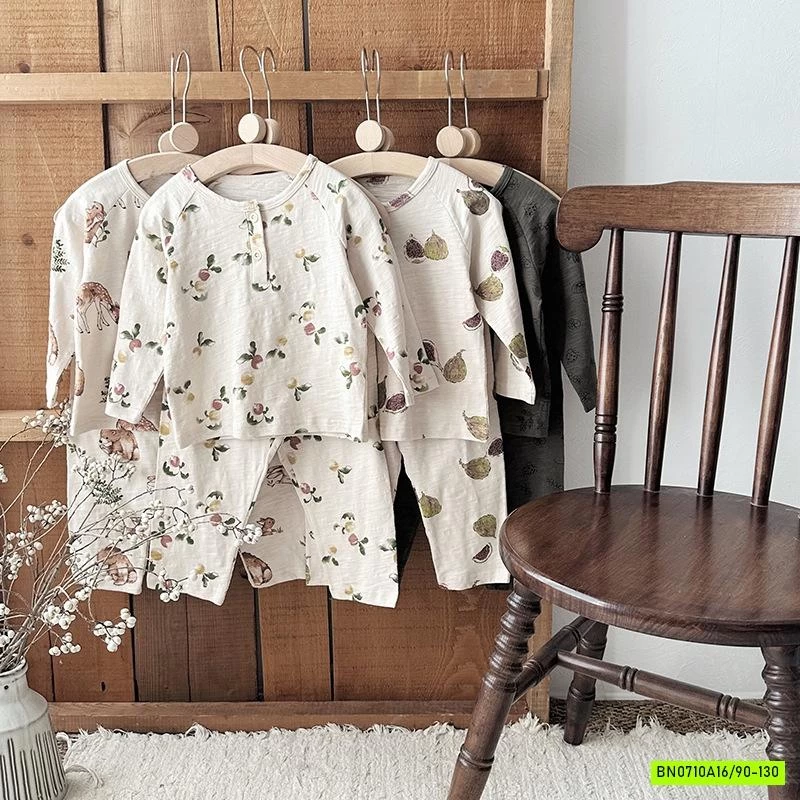 BỘ COTTON XƯỚC HỌA TIẾT