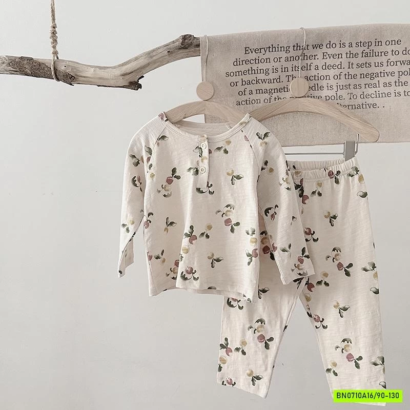 BỘ COTTON XƯỚC HỌA TIẾT