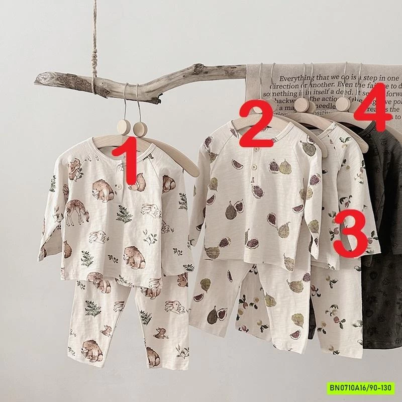 BỘ COTTON XƯỚC HỌA TIẾT