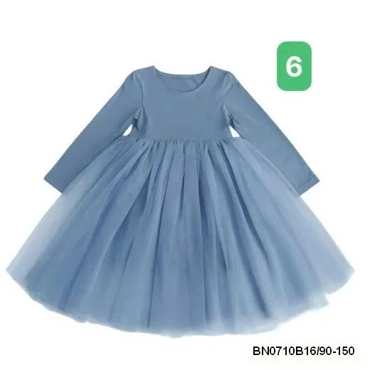 VÁY THUN MÙA THU PHỐI CHÂN VOAN