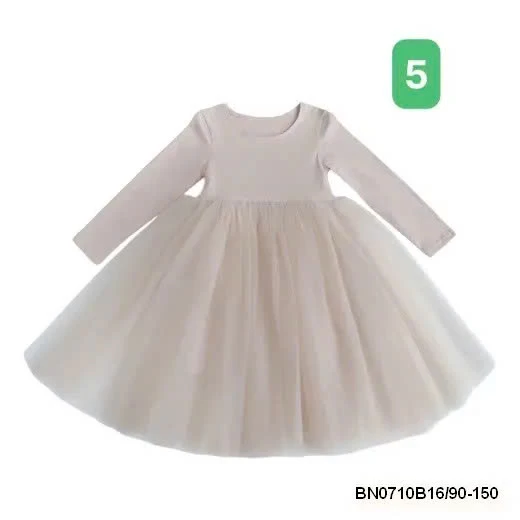 VÁY THUN MÙA THU PHỐI CHÂN VOAN