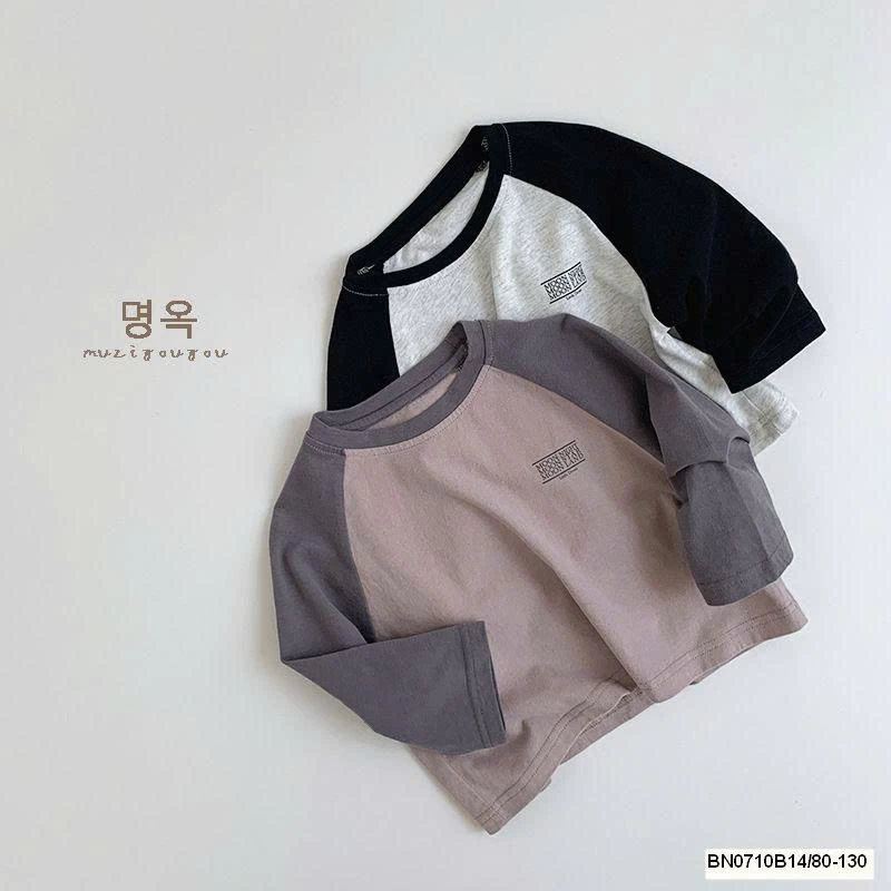 ÁO THUN PHỐI MÀU MUZIYOUYOU