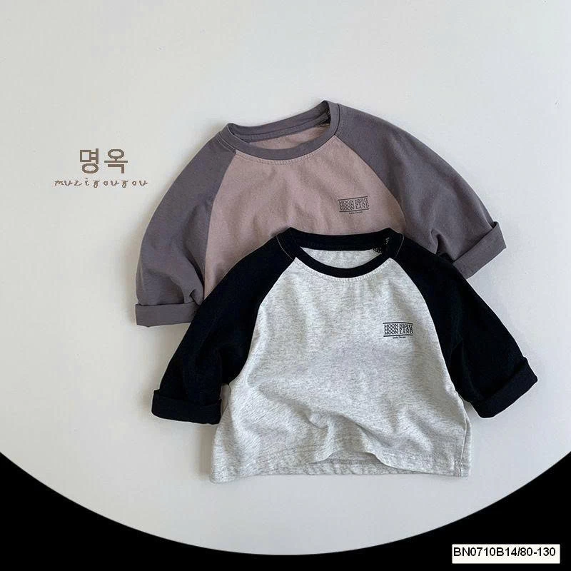 ÁO THUN PHỐI MÀU MUZIYOUYOU