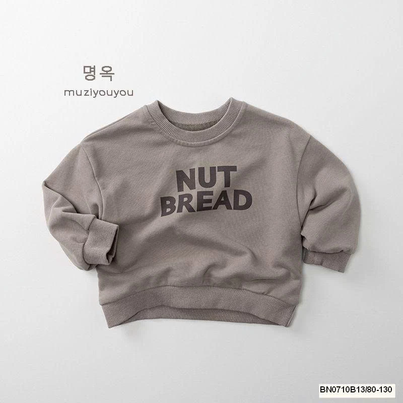 ÁO NỈ IN CHỮ MUZIYOUYOU