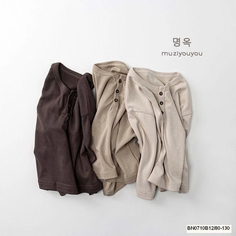 ÁO THUN DÀI TAY VINTAGE  MUZIYOUYOU