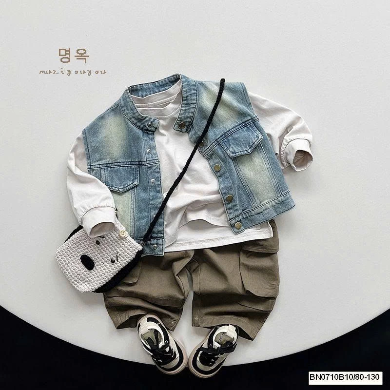 ÁO GILE JEAN CLASSIC MUZIYOUYOU