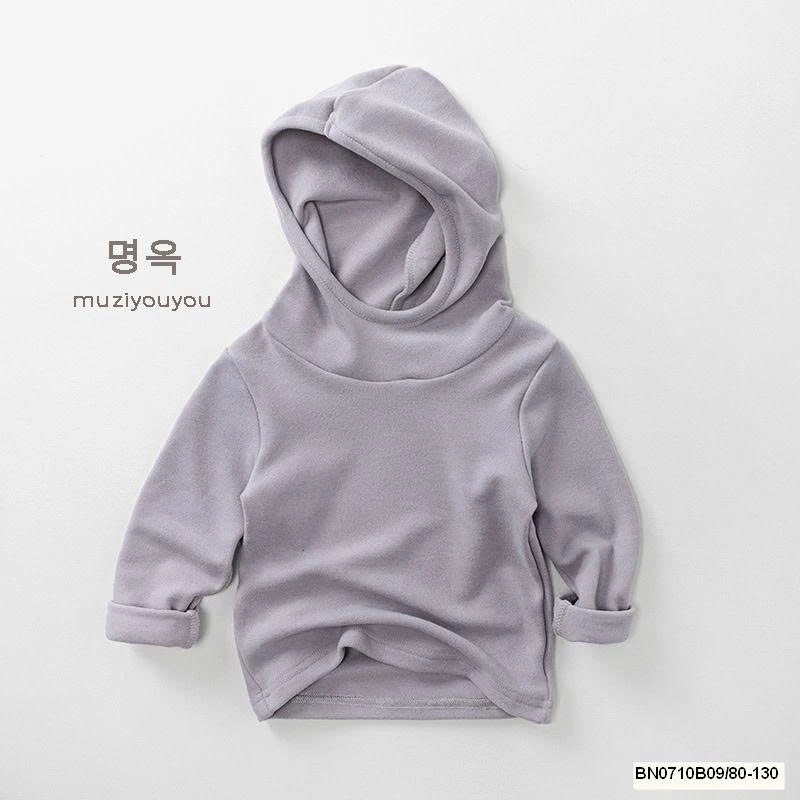 ÁO COTTON GIỮ NHIỆT LIỀN MŨ SIÊU ẤM MUZIYOUYOU