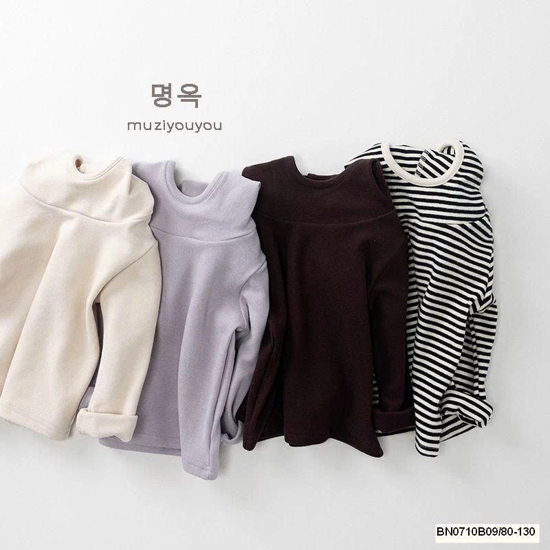 ÁO COTTON GIỮ NHIỆT LIỀN MŨ SIÊU ẤM MUZIYOUYOU