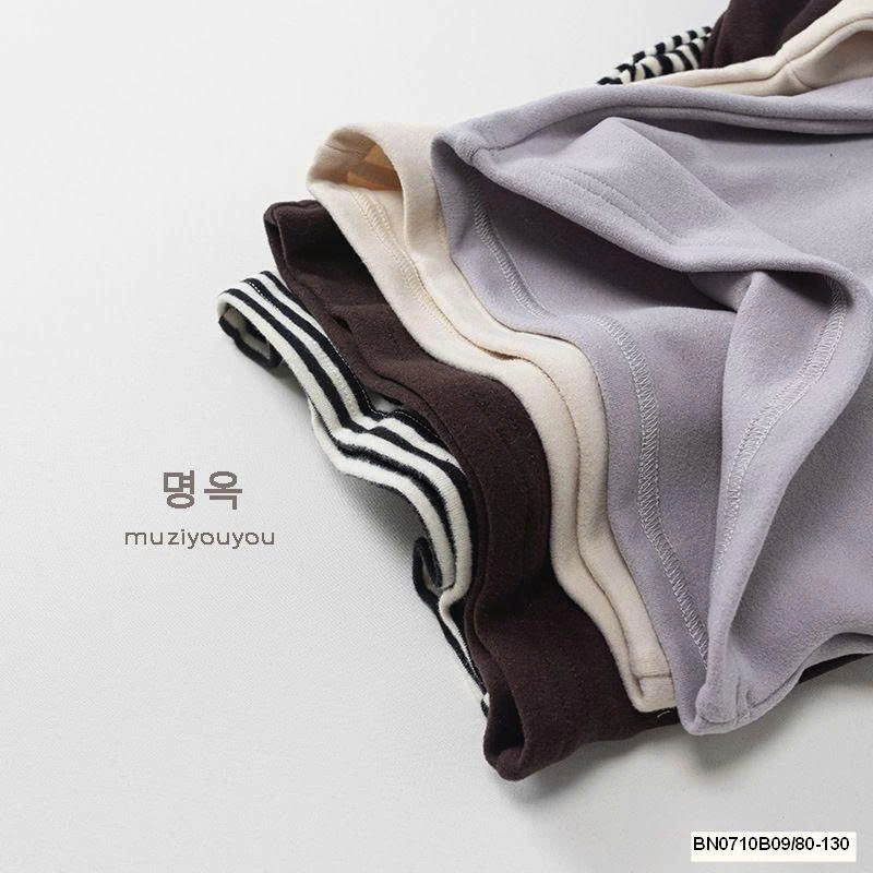 ÁO COTTON GIỮ NHIỆT LIỀN MŨ SIÊU ẤM MUZIYOUYOU