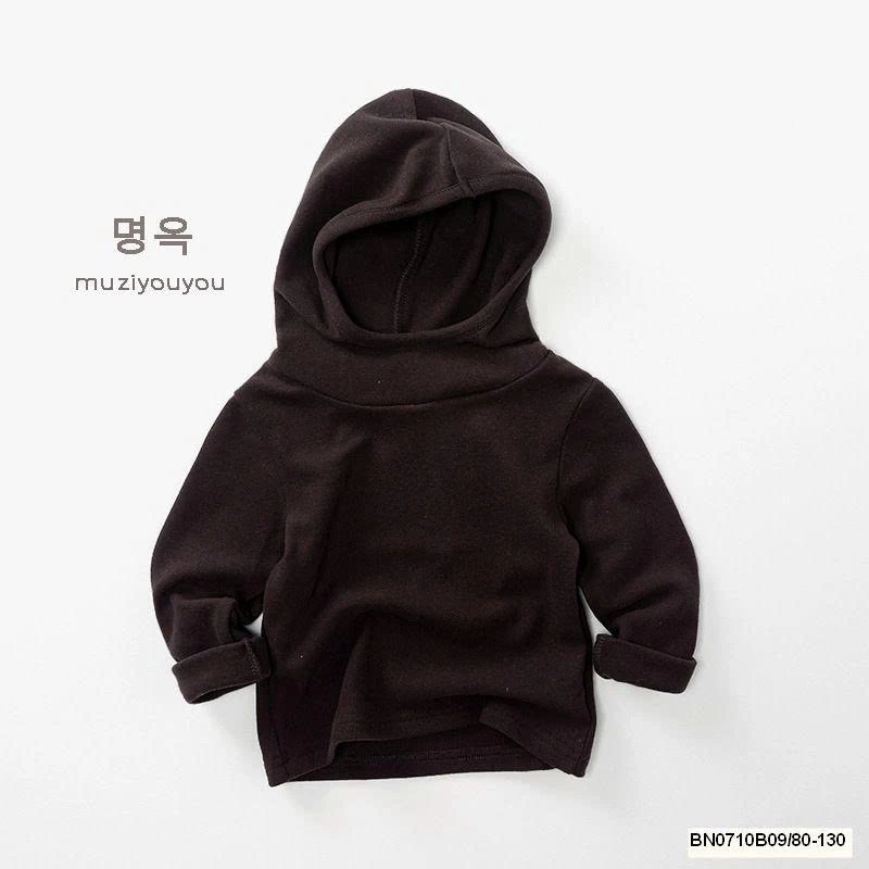 ÁO COTTON GIỮ NHIỆT LIỀN MŨ SIÊU ẤM MUZIYOUYOU