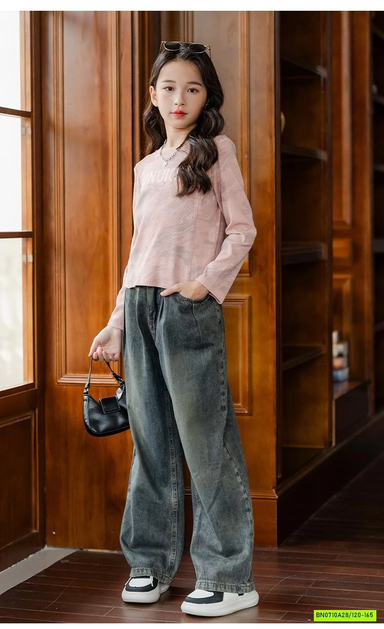 CROPTOP LOANG MIX JEANS SUÔNG