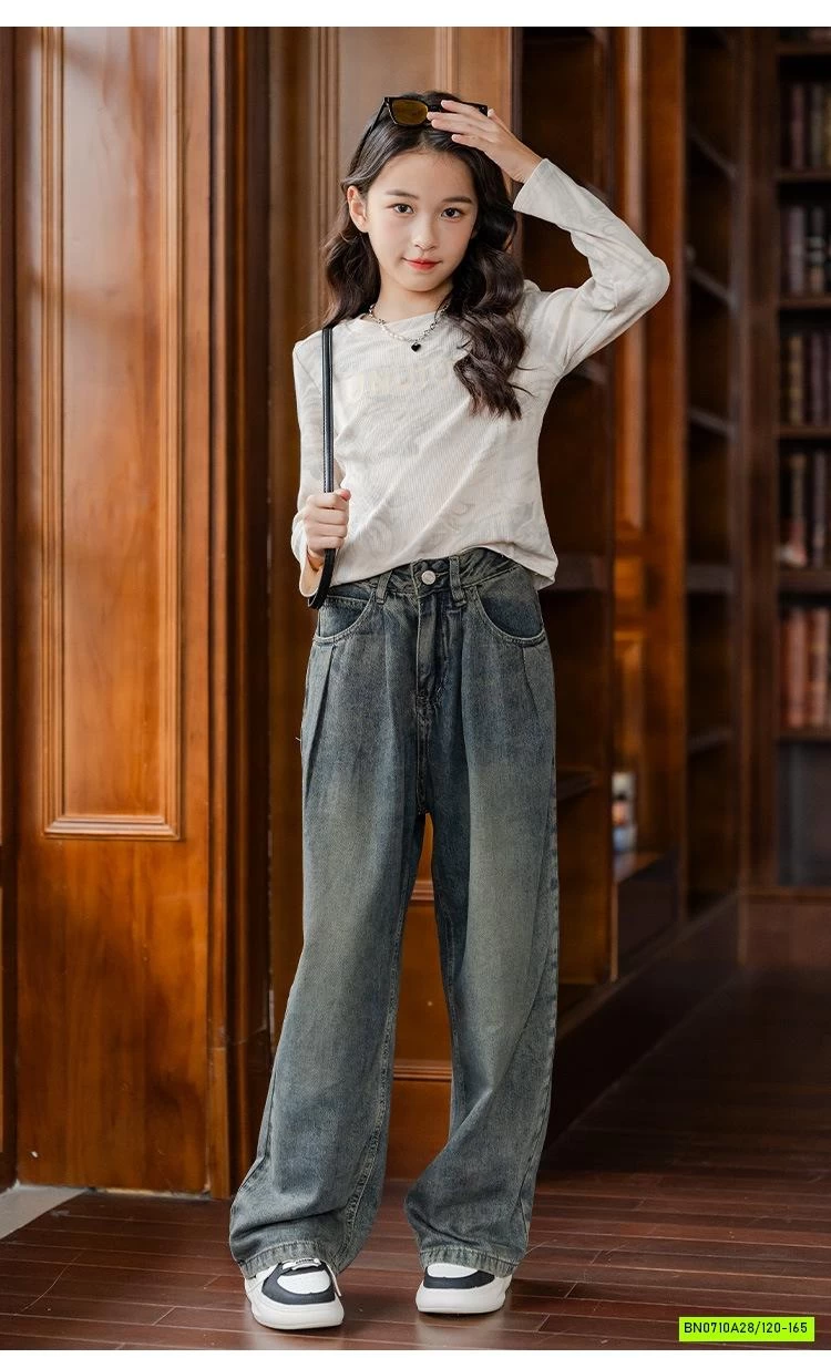 CROPTOP LOANG MIX JEANS SUÔNG