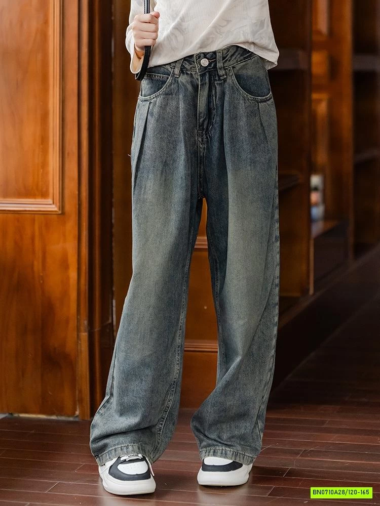 CROPTOP LOANG MIX JEANS SUÔNG