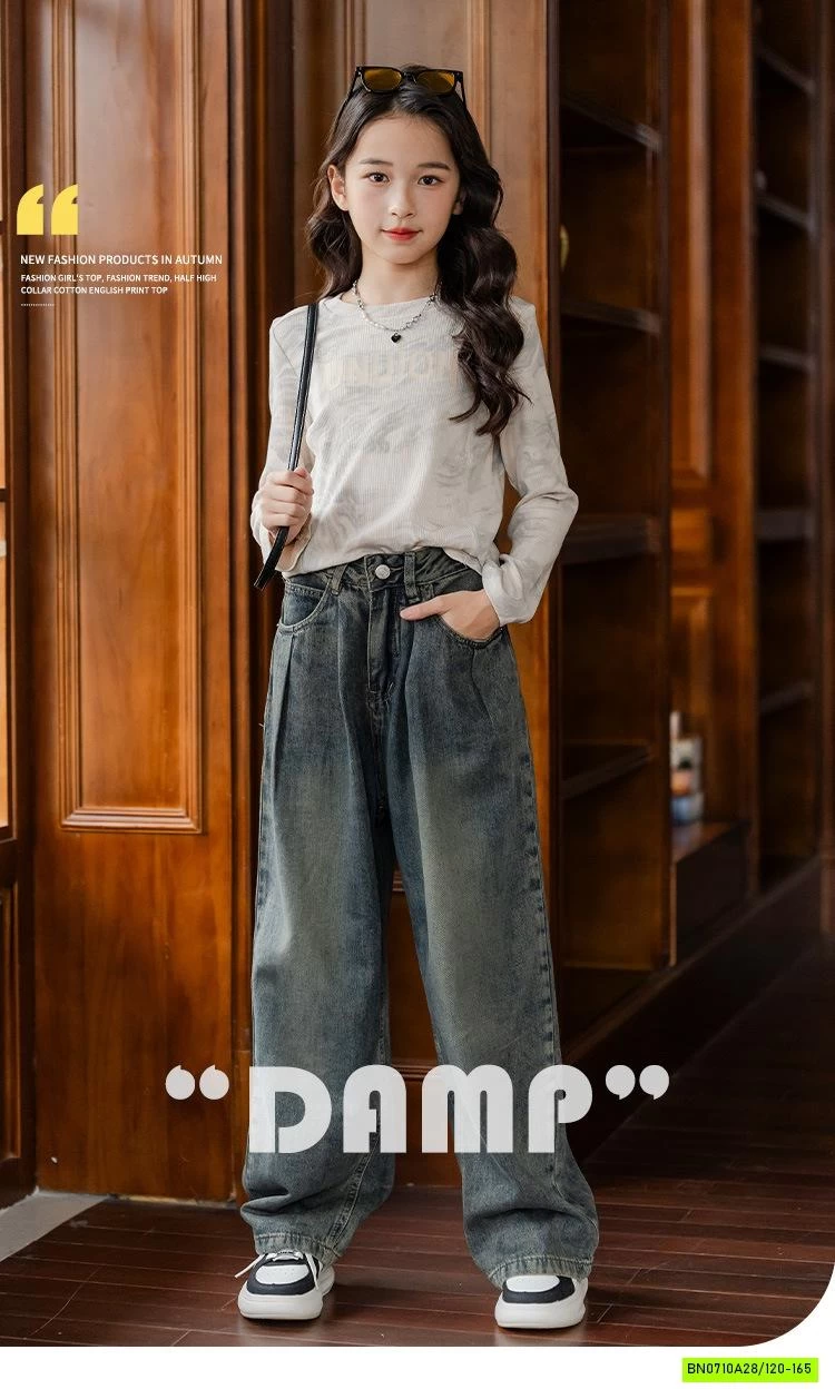 CROPTOP LOANG MIX JEANS SUÔNG