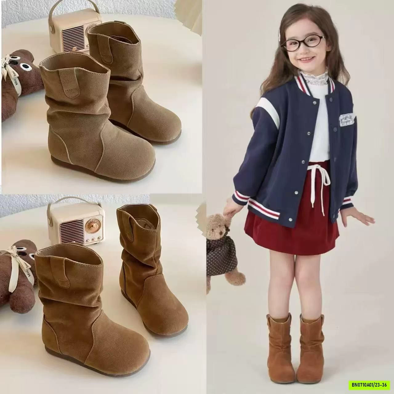 BOOT DA LỘN LÓT LÔNG