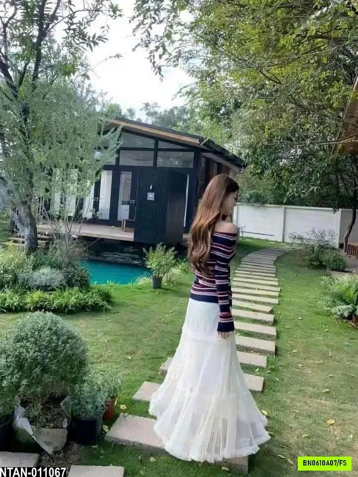 CHÂN VÁY VOAN PHỐI REN ANNA