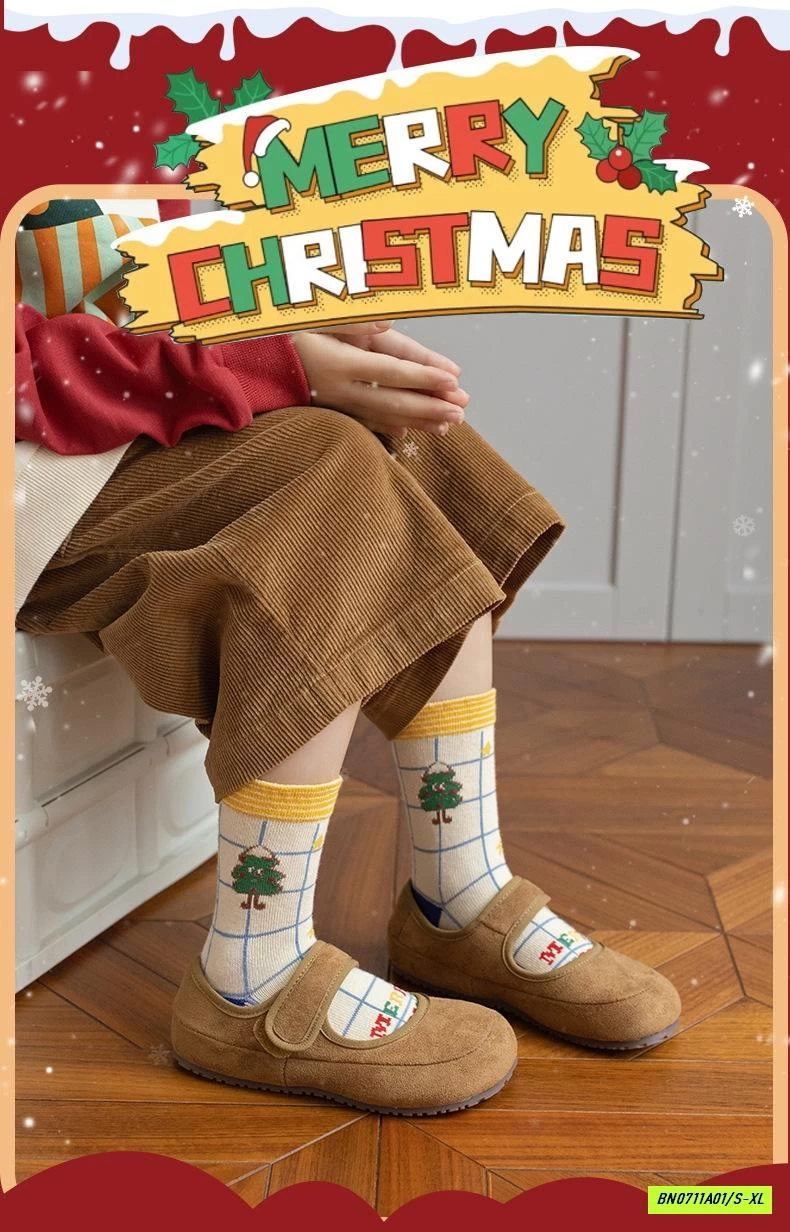 SÉT 5Đ TẤT GIÁNG SINH DỄ THƯƠNG